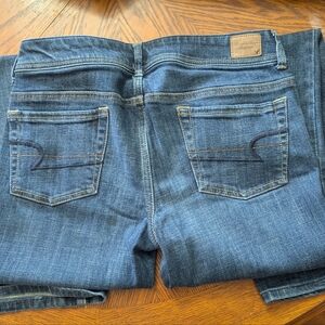 American Eagle Outfitters Dark Blue Boot Cut Jeans